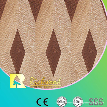 Household Woodgrain Texture V-Grooved Water Resistant Laminbated Floor